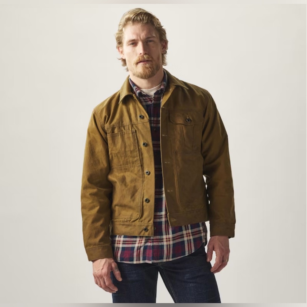 Filson Tin Cloth Short Lined Cruiser Jacket
